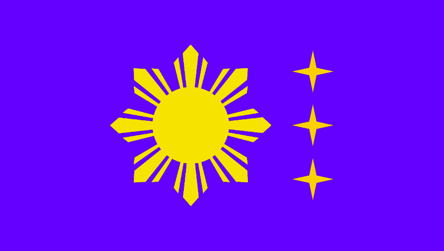 Our Proposed Flag of the Republic of Maharlika