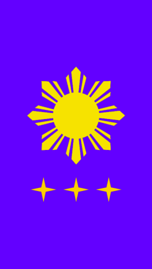 Maharlika Flag Vertical